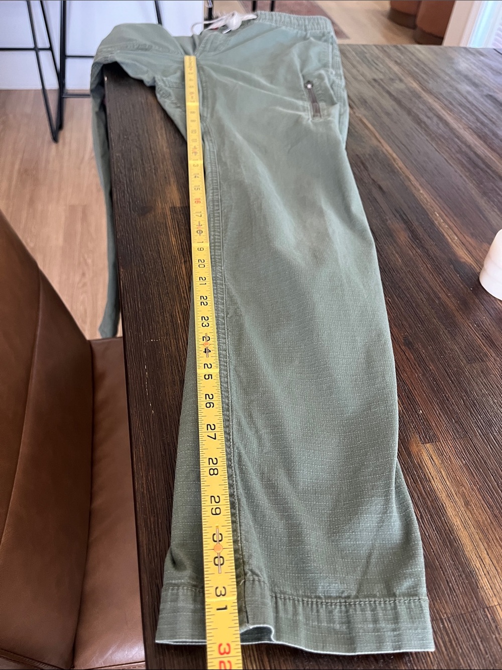 Vuori Ripstop Climber Pants Olive Green Army Cargo Hiking Women’s Medium - Picture 13 of 14